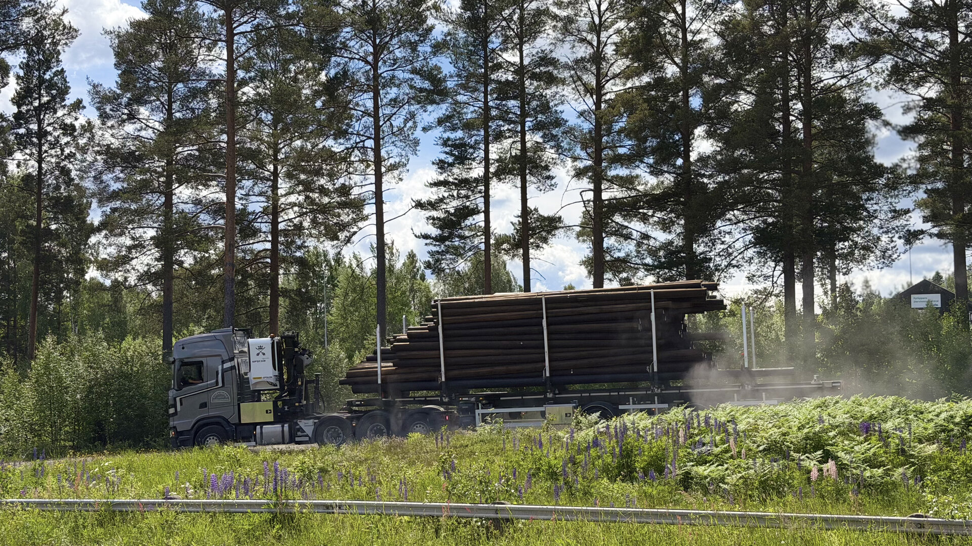 Scania timmerekipage